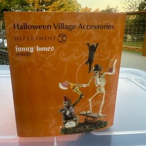 Department 56 Funny Bones Halloween Decor